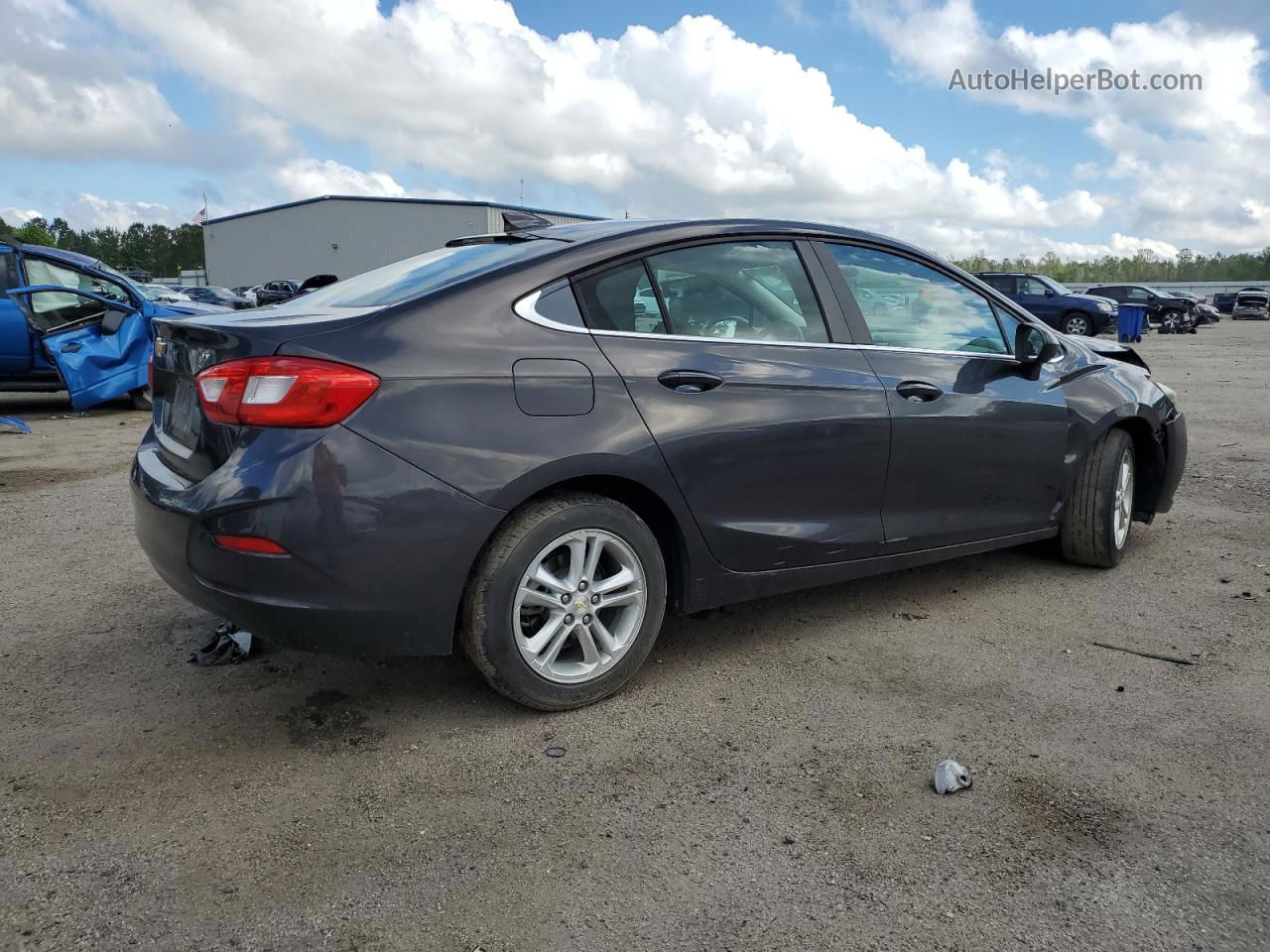 2017 Chevrolet Cruze Lt Gray vin: 1G1BE5SM5H7112960