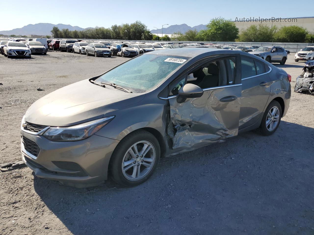 2017 Chevrolet Cruze Lt Tan vin: 1G1BE5SM5H7143318