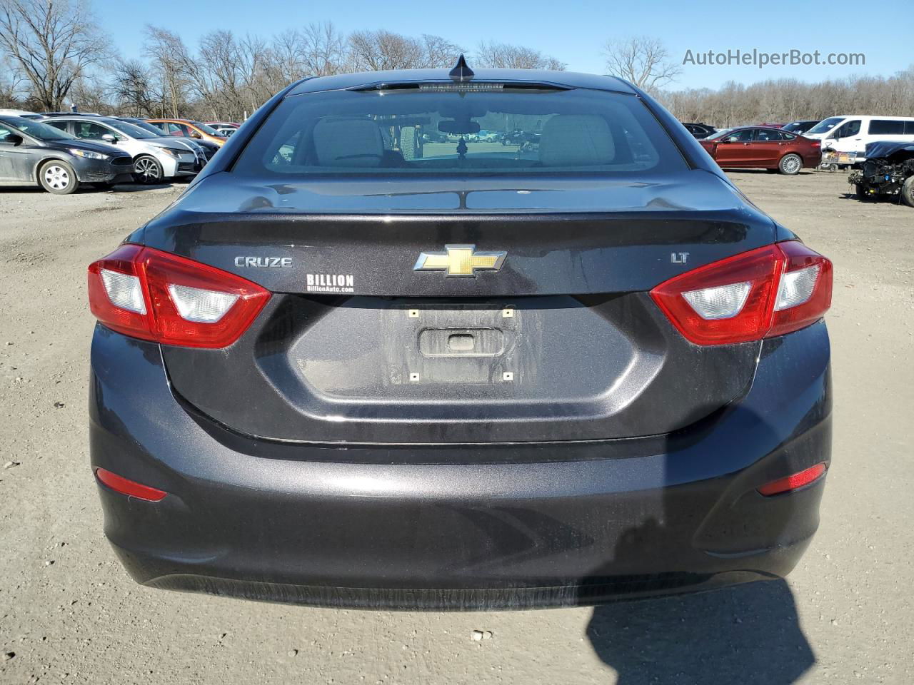 2017 Chevrolet Cruze Lt Черный vin: 1G1BE5SM5H7145795