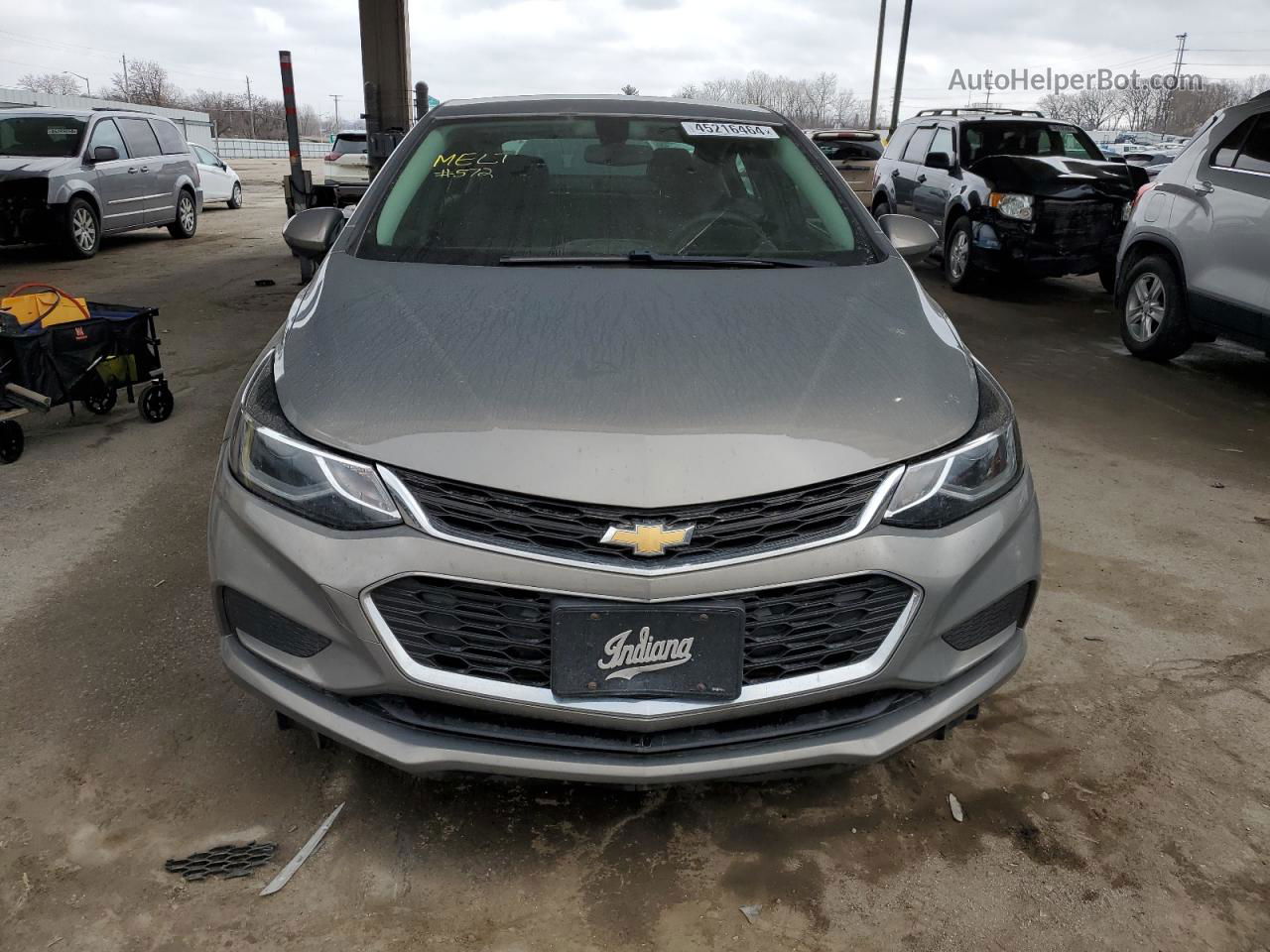 2017 Chevrolet Cruze Lt Бежевый vin: 1G1BE5SM5H7164640