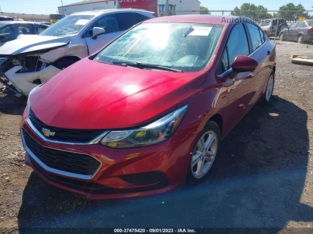 2017 Chevrolet Cruze Lt Auto Red vin: 1G1BE5SM5H7167635