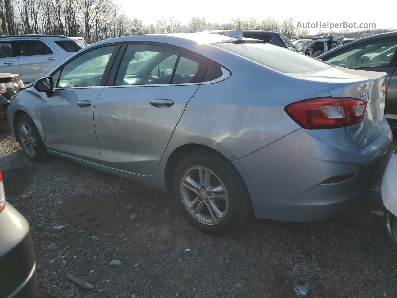 2017 Chevrolet Cruze Lt Blue vin: 1G1BE5SM5H7172141