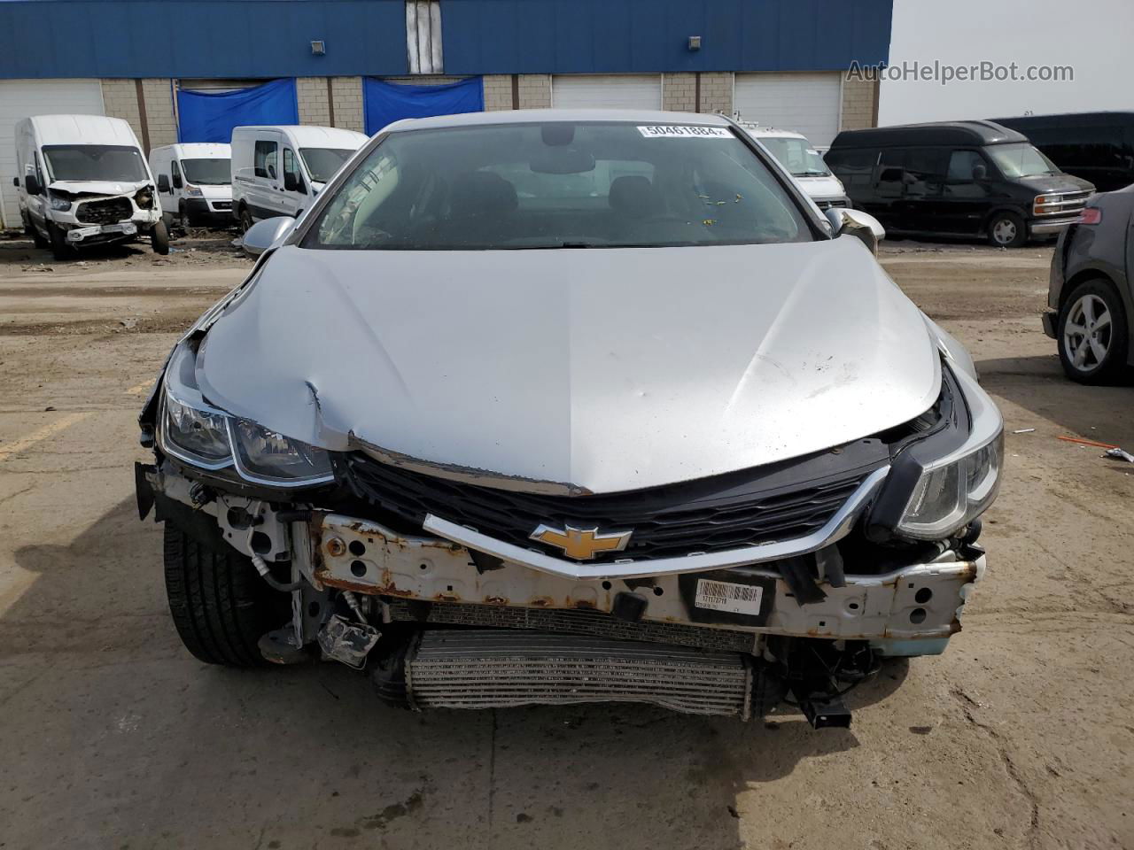 2017 Chevrolet Cruze Lt Серебряный vin: 1G1BE5SM5H7172852