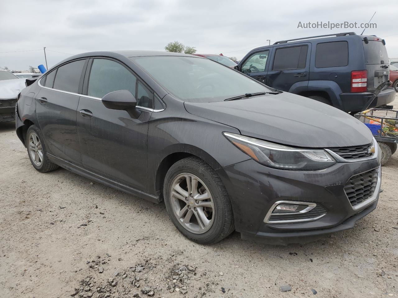 2017 Chevrolet Cruze Lt Gray vin: 1G1BE5SM5H7202917