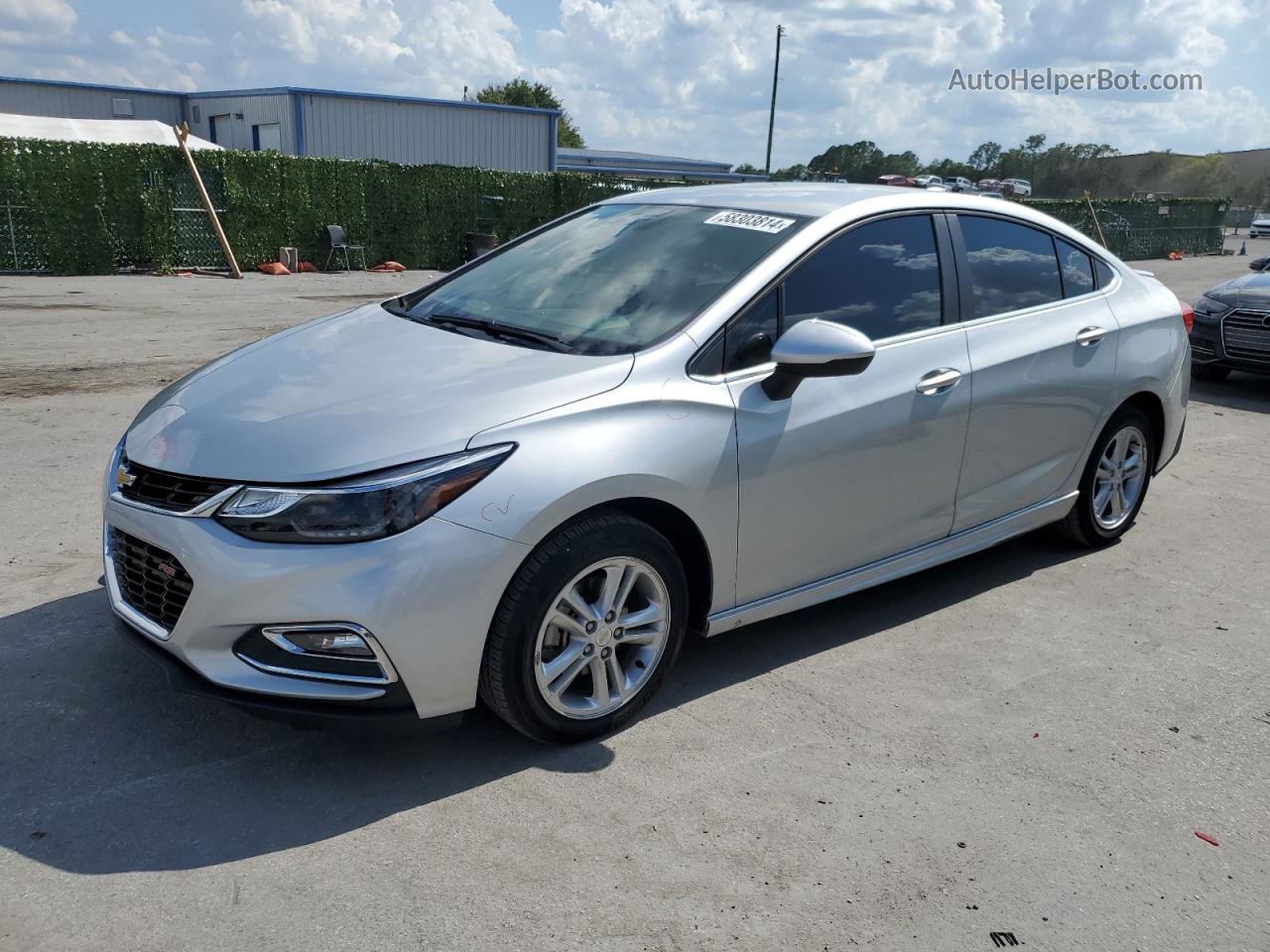 2017 Chevrolet Cruze Lt Silver vin: 1G1BE5SM5H7207910