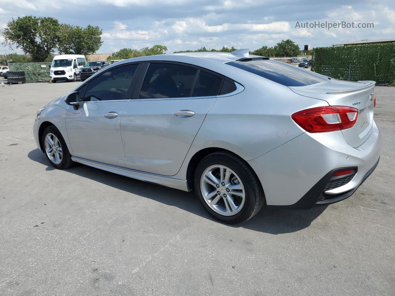 2017 Chevrolet Cruze Lt Silver vin: 1G1BE5SM5H7207910