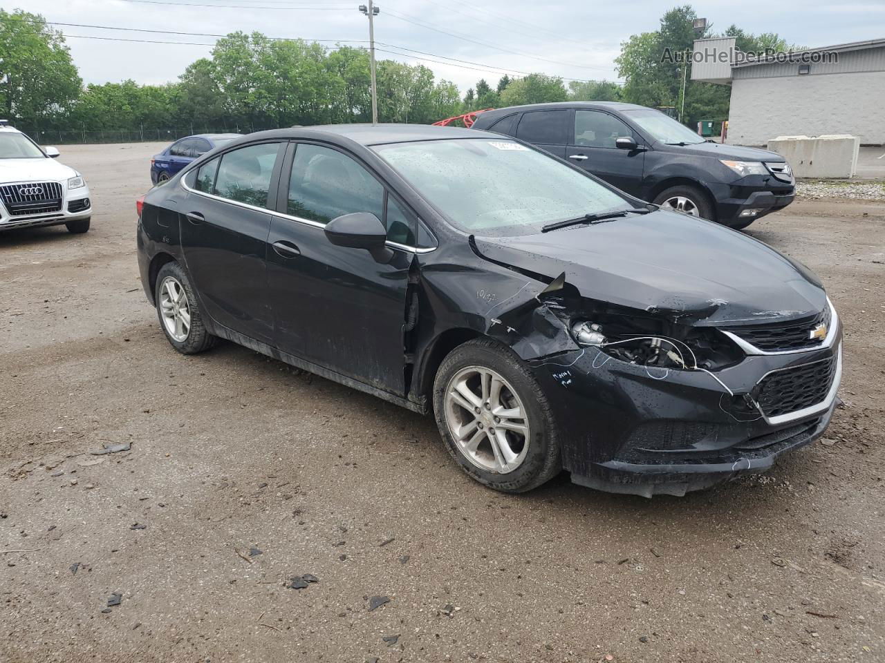 2017 Chevrolet Cruze Lt Black vin: 1G1BE5SM5H7212914