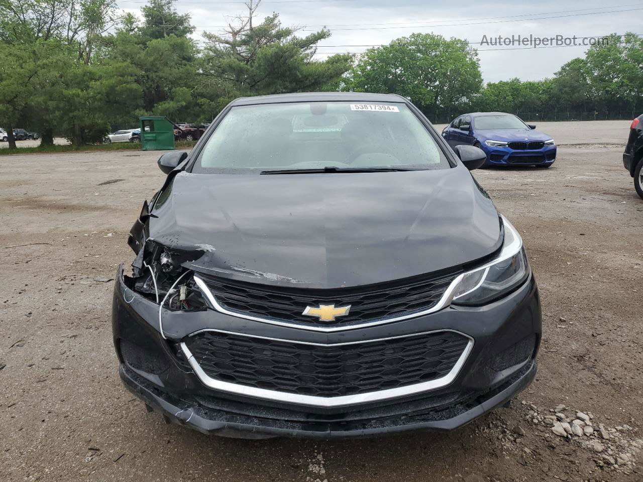 2017 Chevrolet Cruze Lt Черный vin: 1G1BE5SM5H7212914