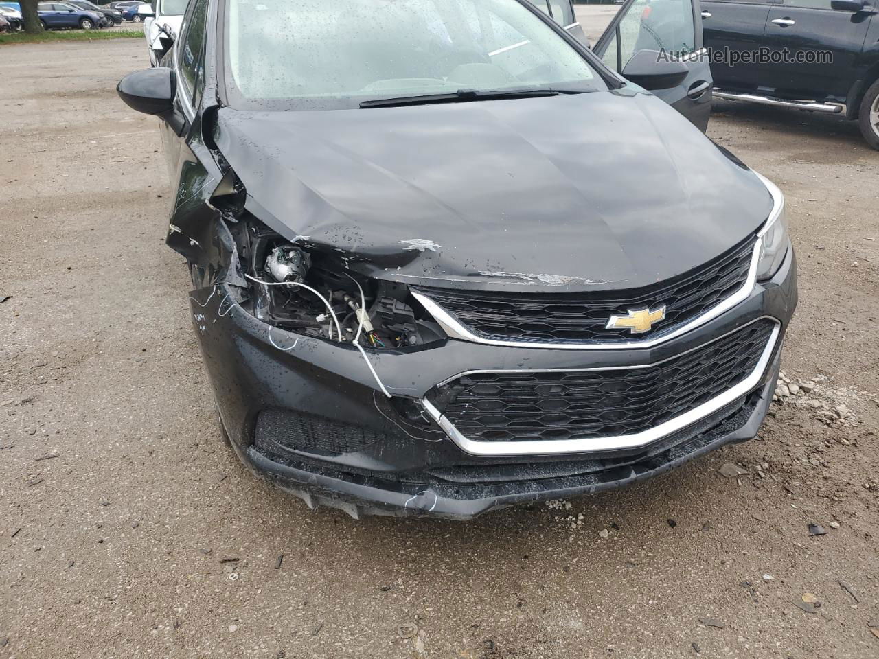 2017 Chevrolet Cruze Lt Черный vin: 1G1BE5SM5H7212914