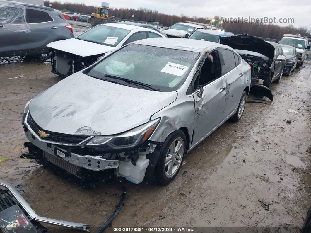 2017 Chevrolet Cruze Lt Auto Silver vin: 1G1BE5SM5H7216428