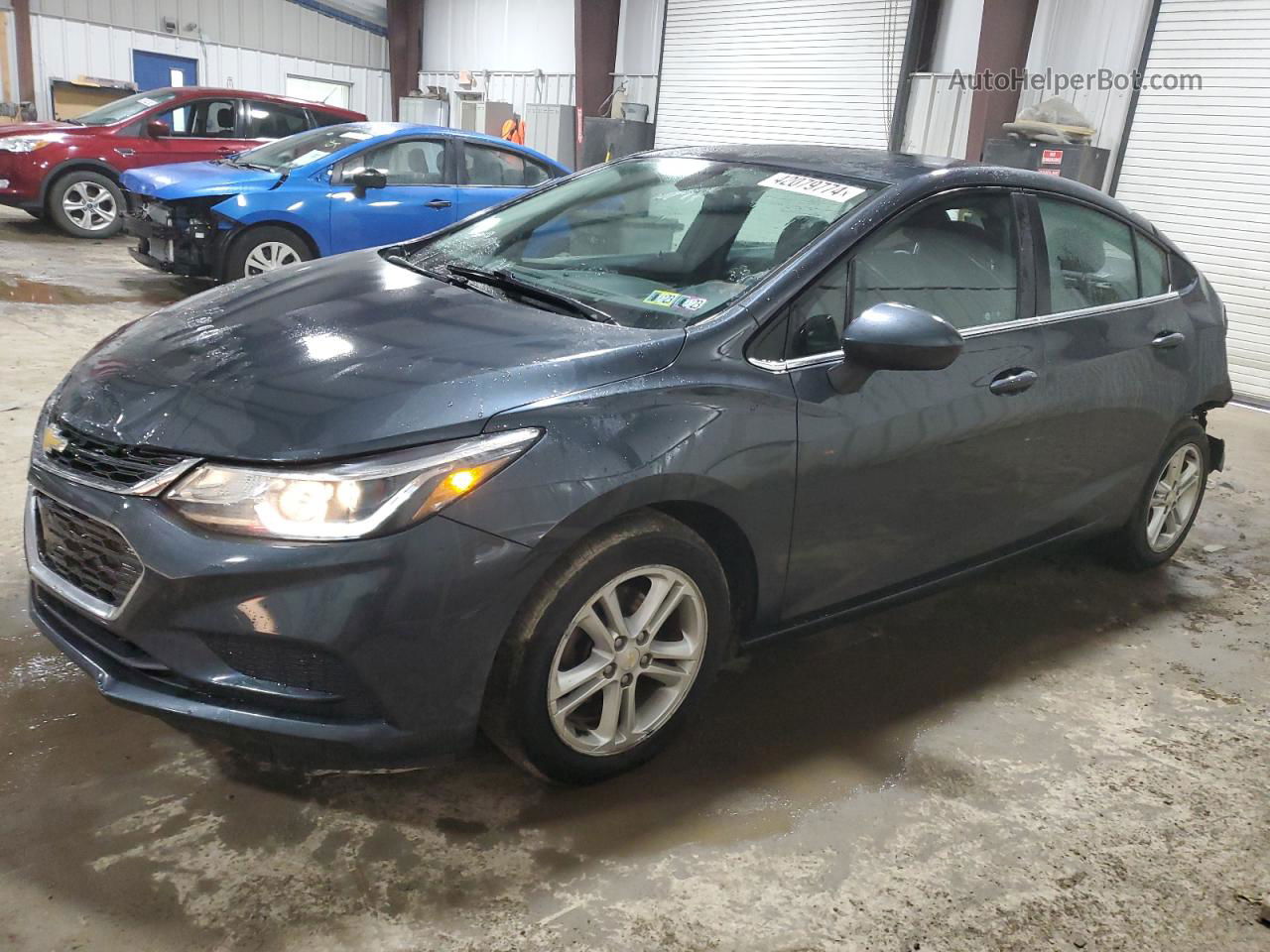 2017 Chevrolet Cruze Lt Black vin: 1G1BE5SM5H7254015