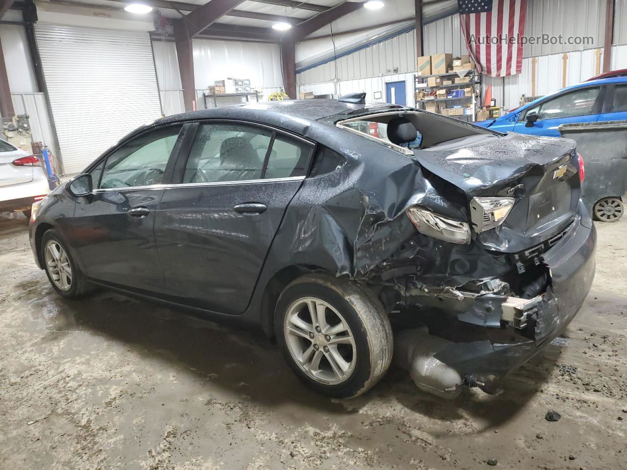 2017 Chevrolet Cruze Lt Black vin: 1G1BE5SM5H7254015