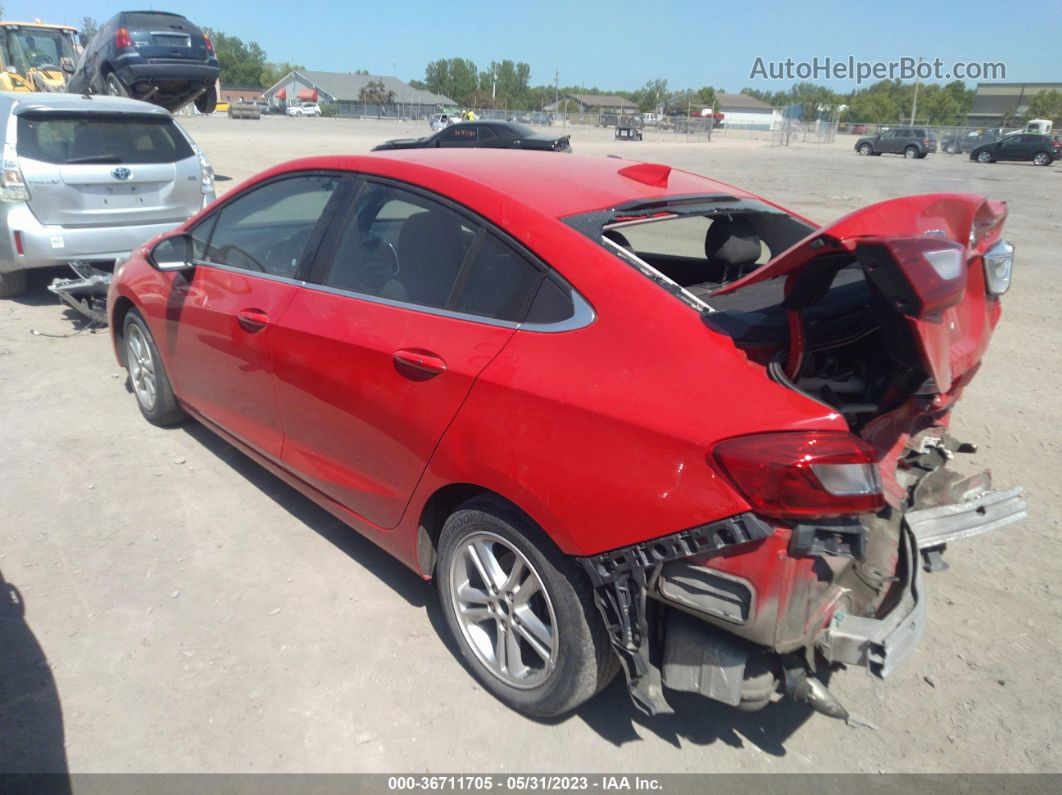 2018 Chevrolet Cruze Lt Красный vin: 1G1BE5SM5J7107280