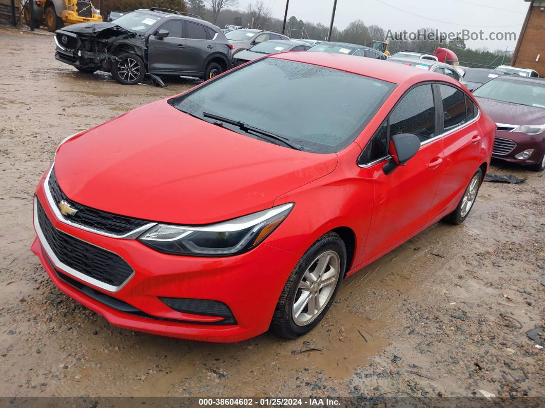 2018 Chevrolet Cruze Lt Auto Red vin: 1G1BE5SM5J7115301