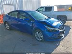 2018 Chevrolet Cruze Lt Auto Blue vin: 1G1BE5SM5J7140795