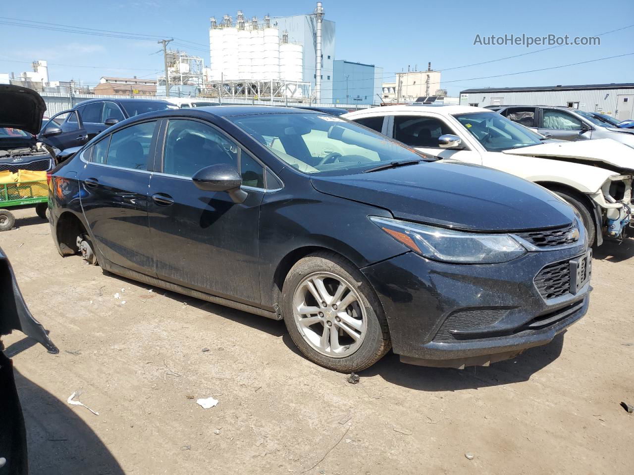 2018 Chevrolet Cruze Lt Black vin: 1G1BE5SM5J7157886