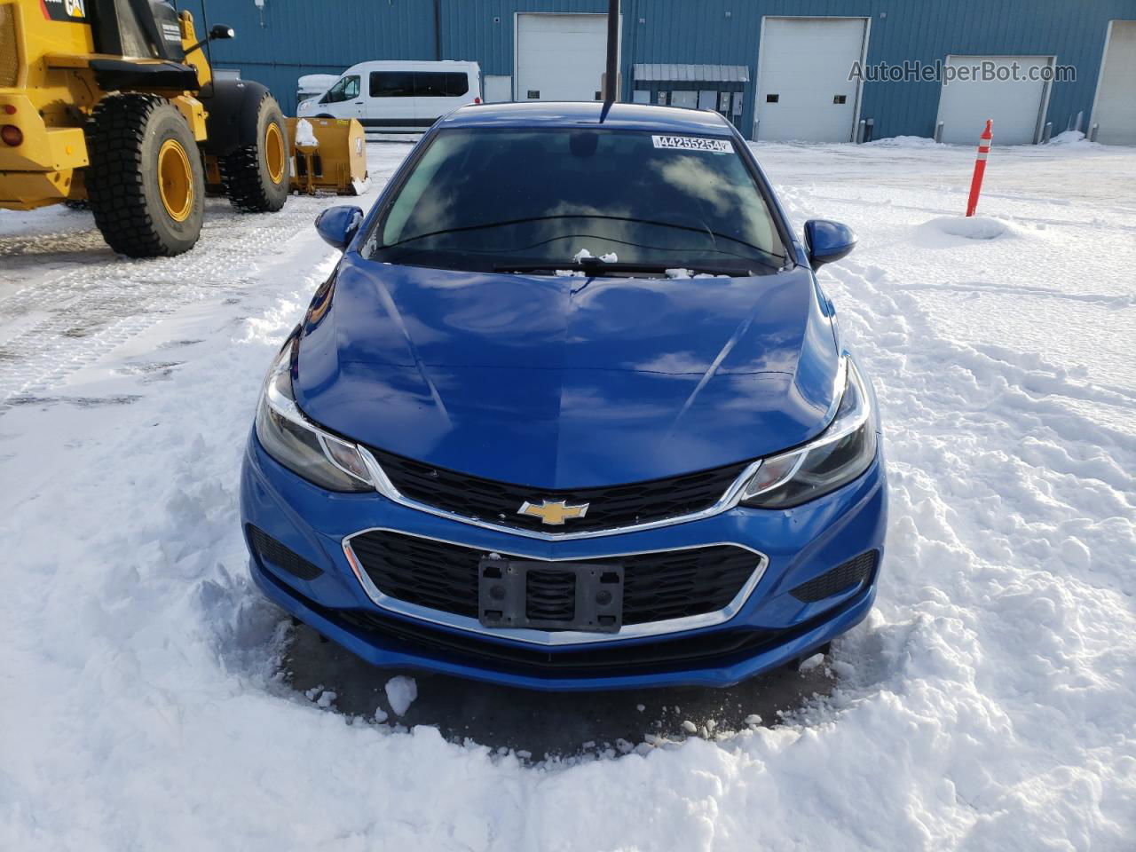 2018 Chevrolet Cruze Lt Blue vin: 1G1BE5SM5J7181136