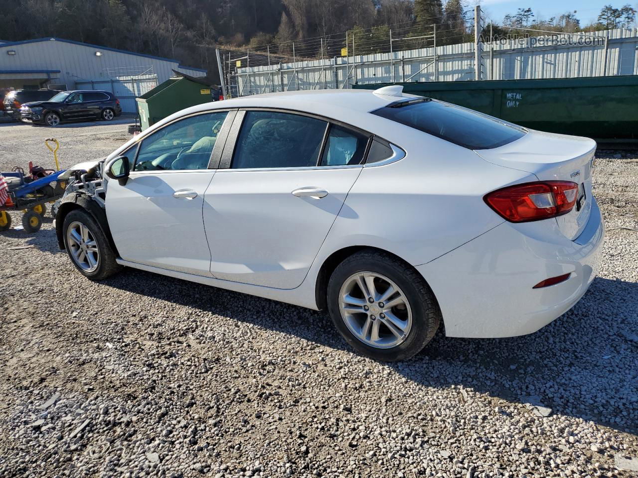 2018 Chevrolet Cruze Lt Белый vin: 1G1BE5SM5J7186224