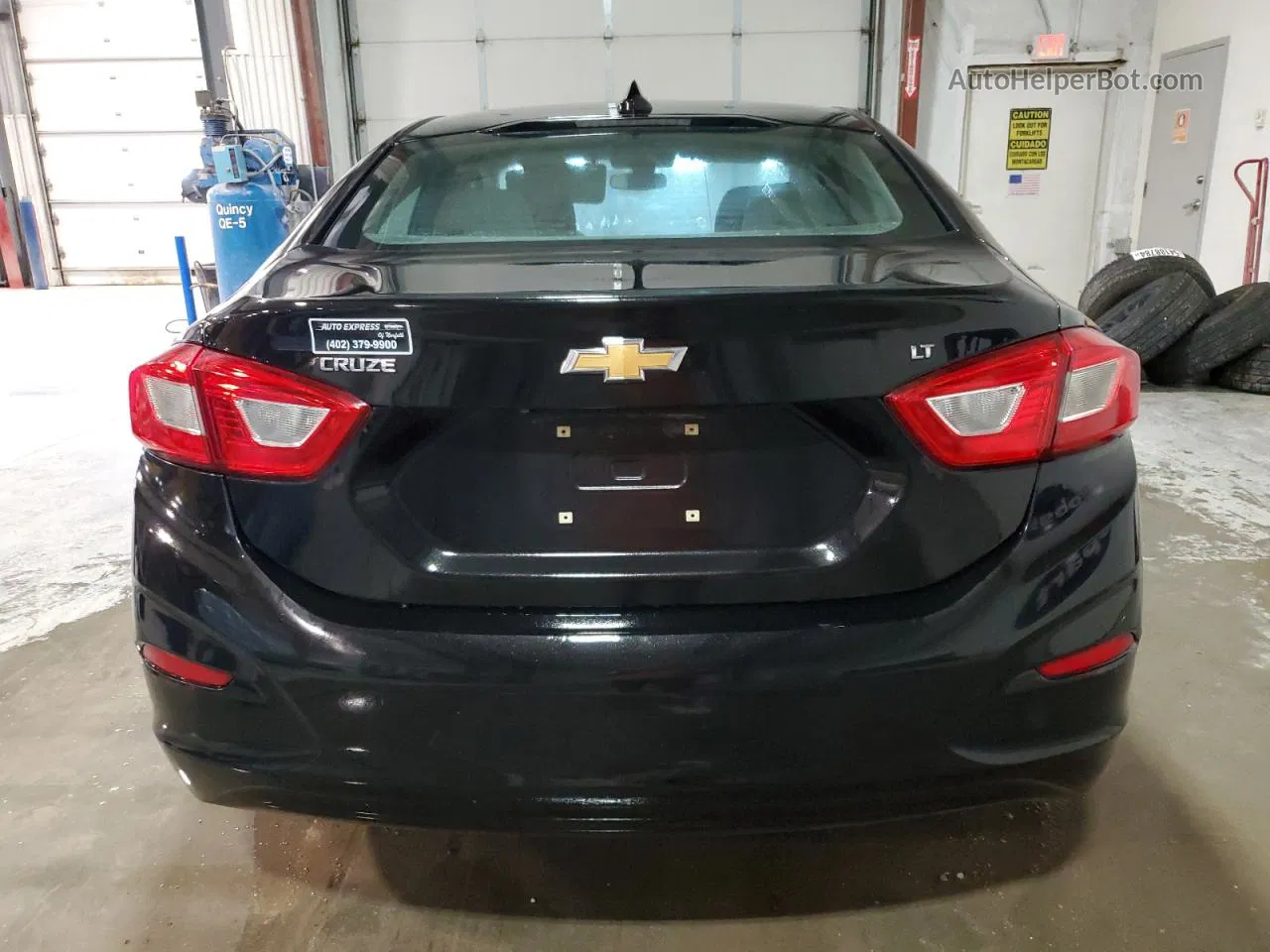 2018 Chevrolet Cruze Lt Black vin: 1G1BE5SM5J7189821