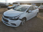 2018 Chevrolet Cruze Lt White vin: 1G1BE5SM5J7191133