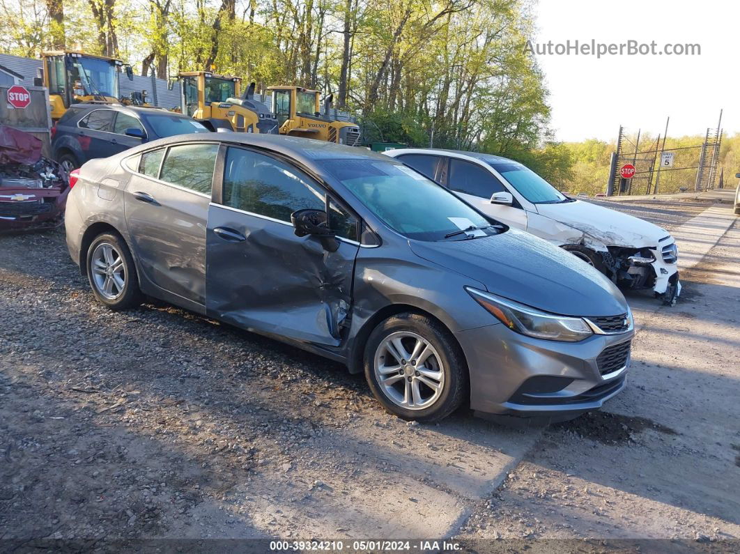 2018 Chevrolet Cruze Lt Auto Gray vin: 1G1BE5SM5J7192895