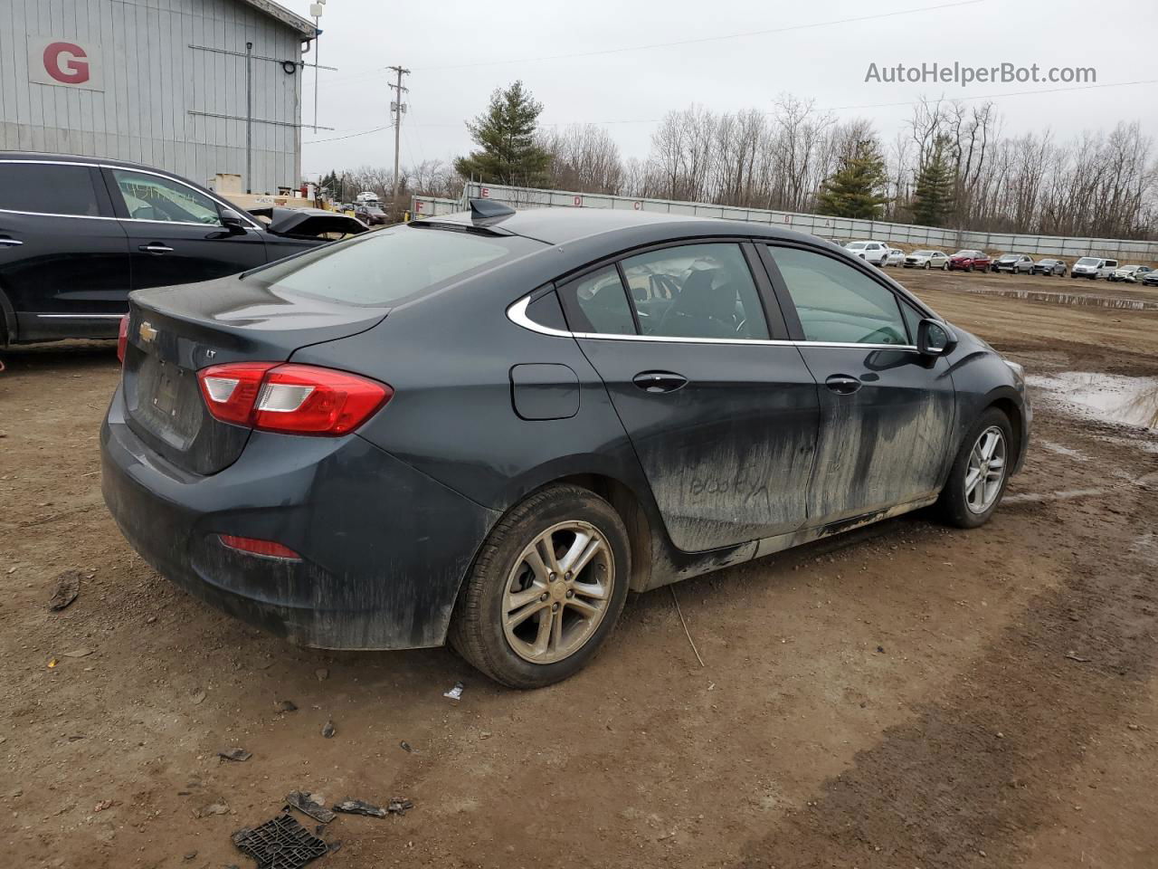 2018 Chevrolet Cruze Lt Gray vin: 1G1BE5SM5J7194095