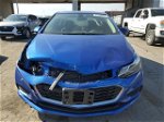 2018 Chevrolet Cruze Lt Blue vin: 1G1BE5SM5J7198826