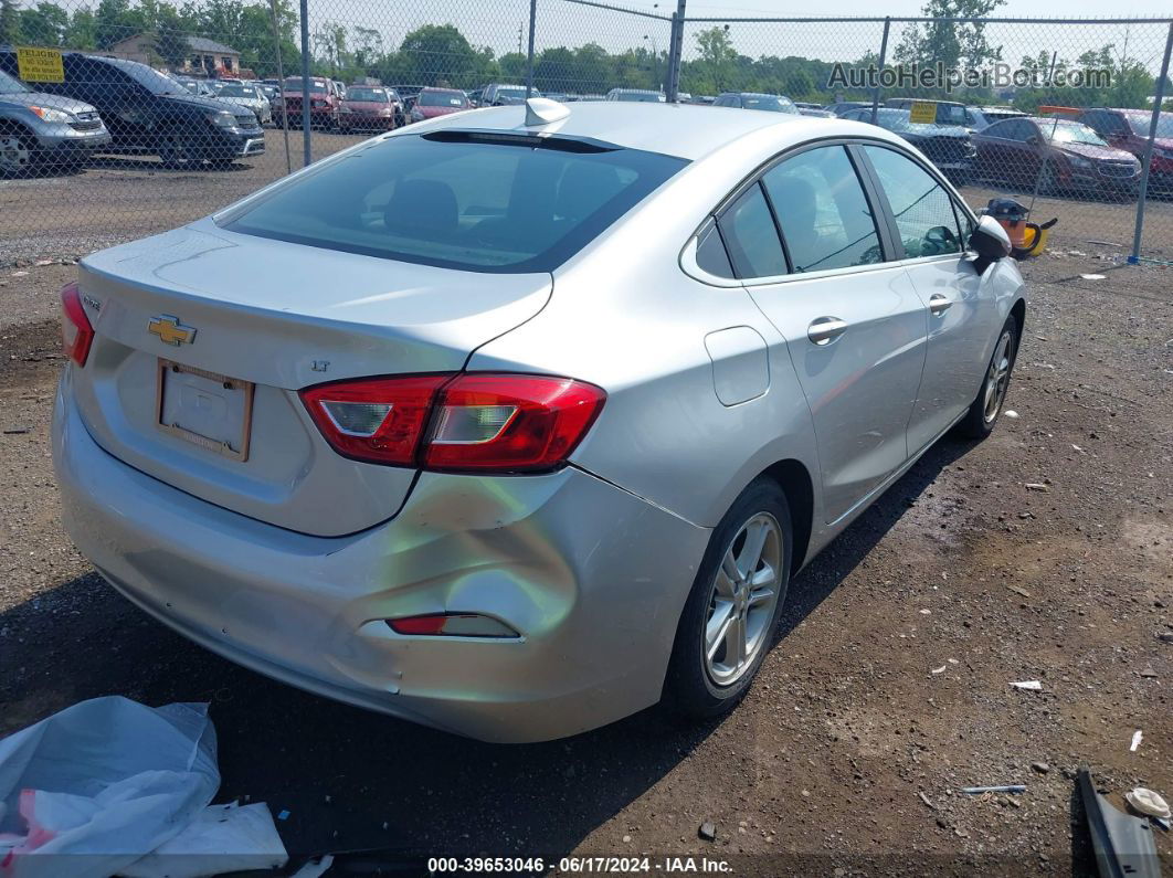 2018 Chevrolet Cruze Lt Auto Silver vin: 1G1BE5SM5J7199460