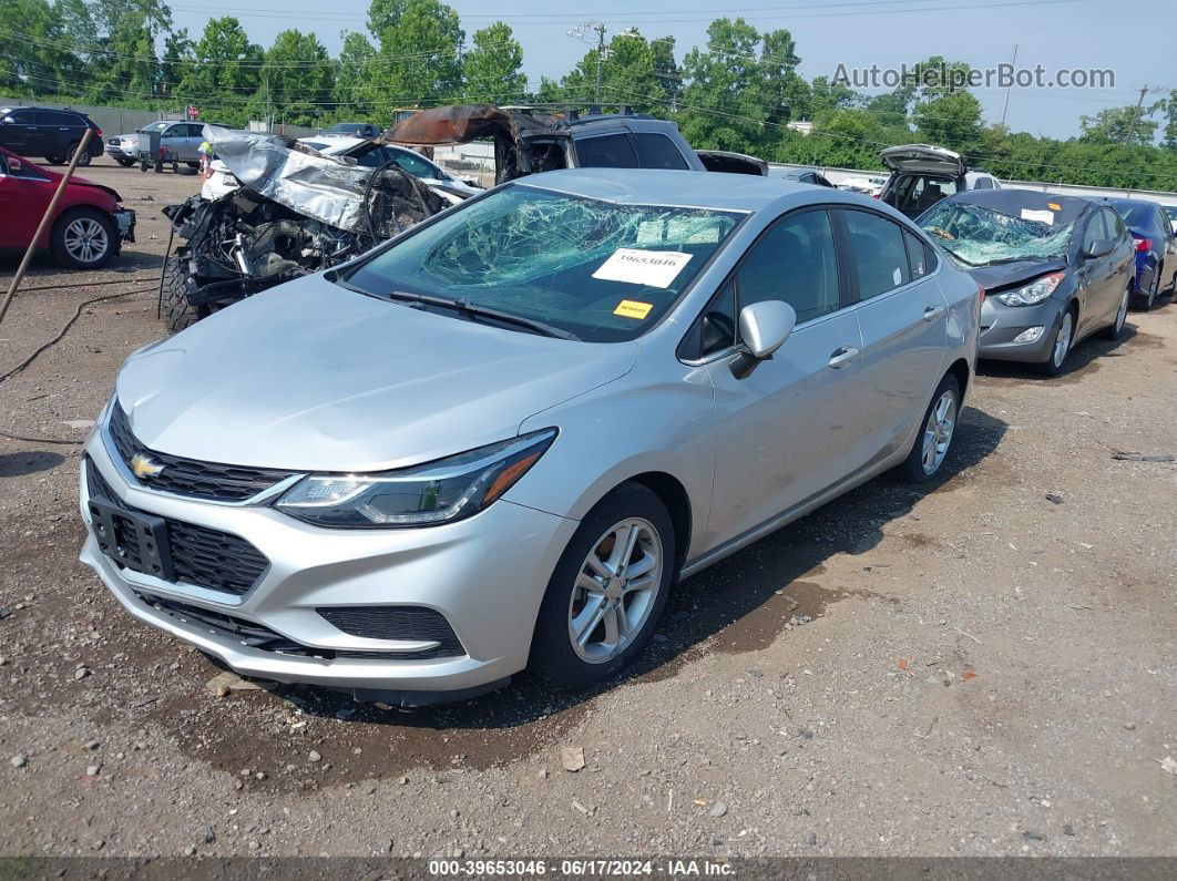 2018 Chevrolet Cruze Lt Auto Silver vin: 1G1BE5SM5J7199460