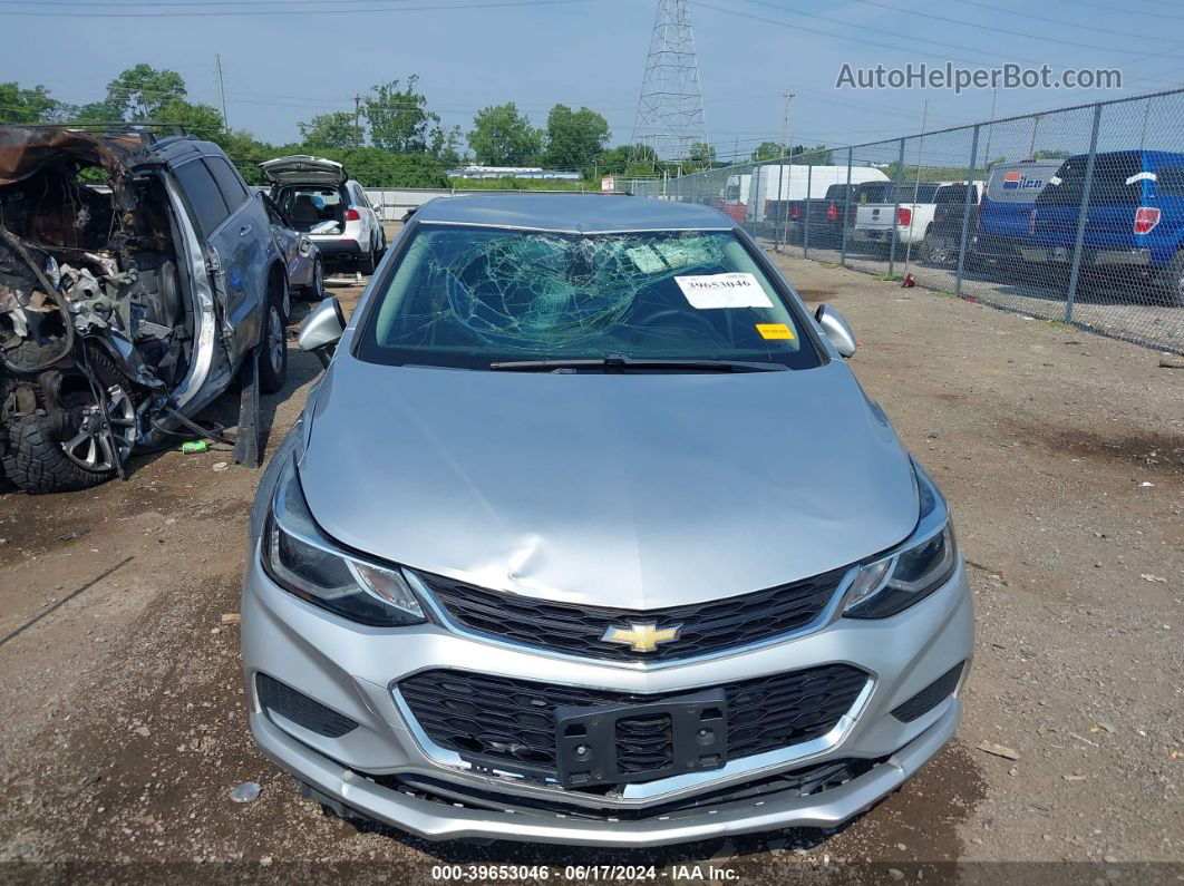 2018 Chevrolet Cruze Lt Auto Silver vin: 1G1BE5SM5J7199460