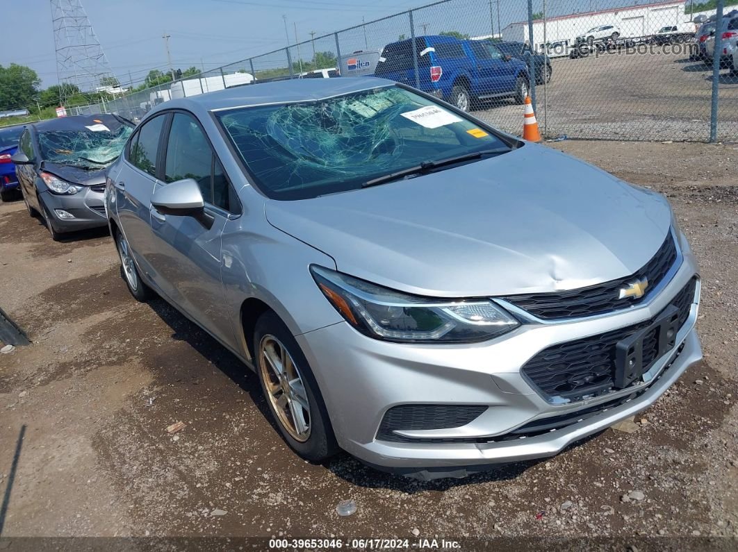 2018 Chevrolet Cruze Lt Auto Silver vin: 1G1BE5SM5J7199460