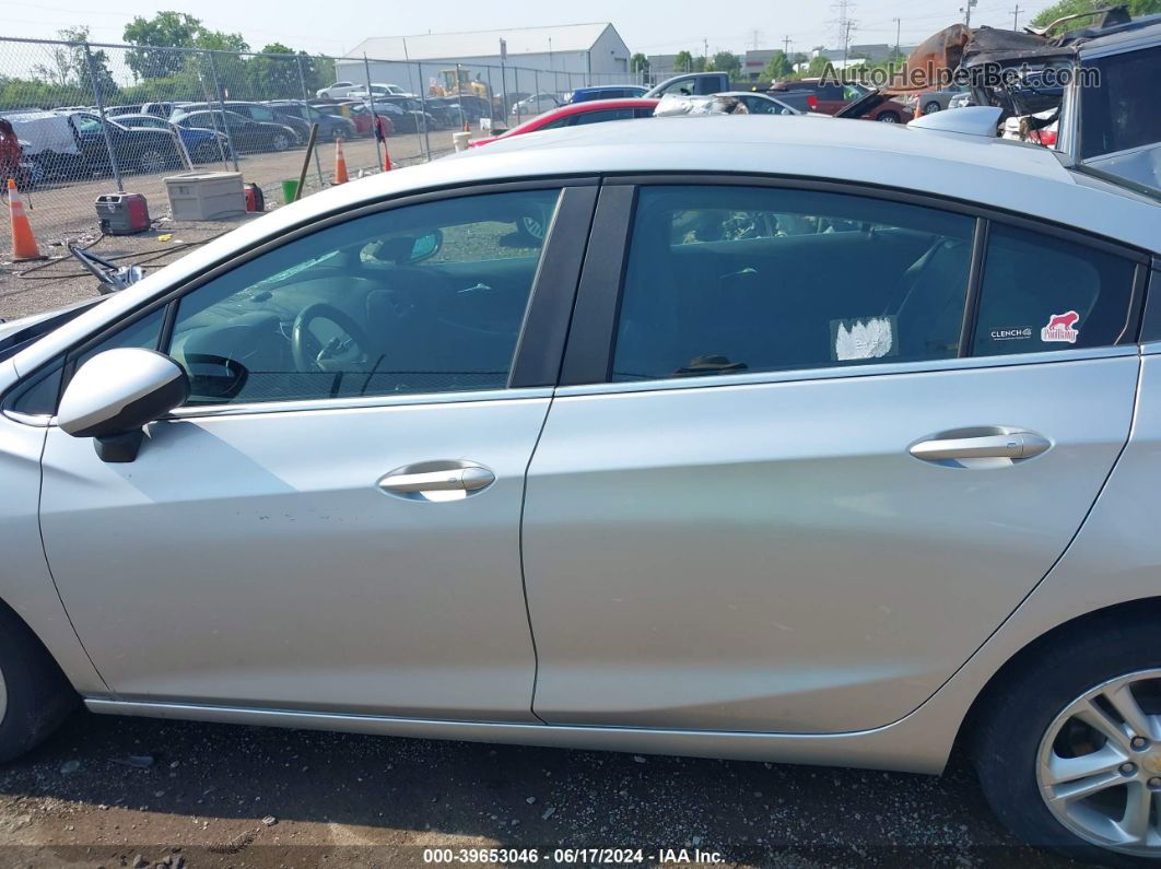 2018 Chevrolet Cruze Lt Auto Silver vin: 1G1BE5SM5J7199460