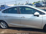 2018 Chevrolet Cruze Lt Auto Серебряный vin: 1G1BE5SM5J7199460