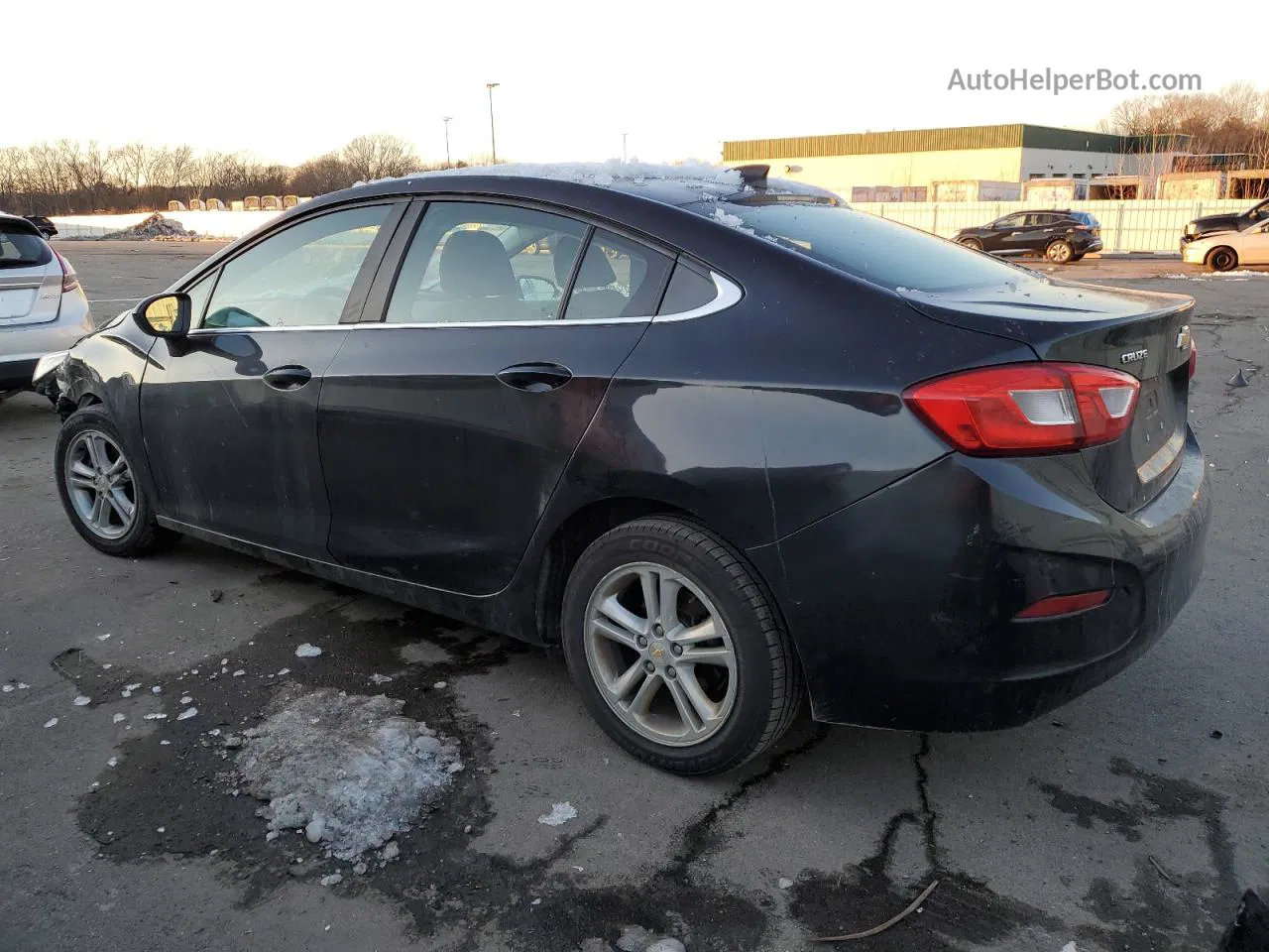 2018 Chevrolet Cruze Lt Черный vin: 1G1BE5SM5J7199765