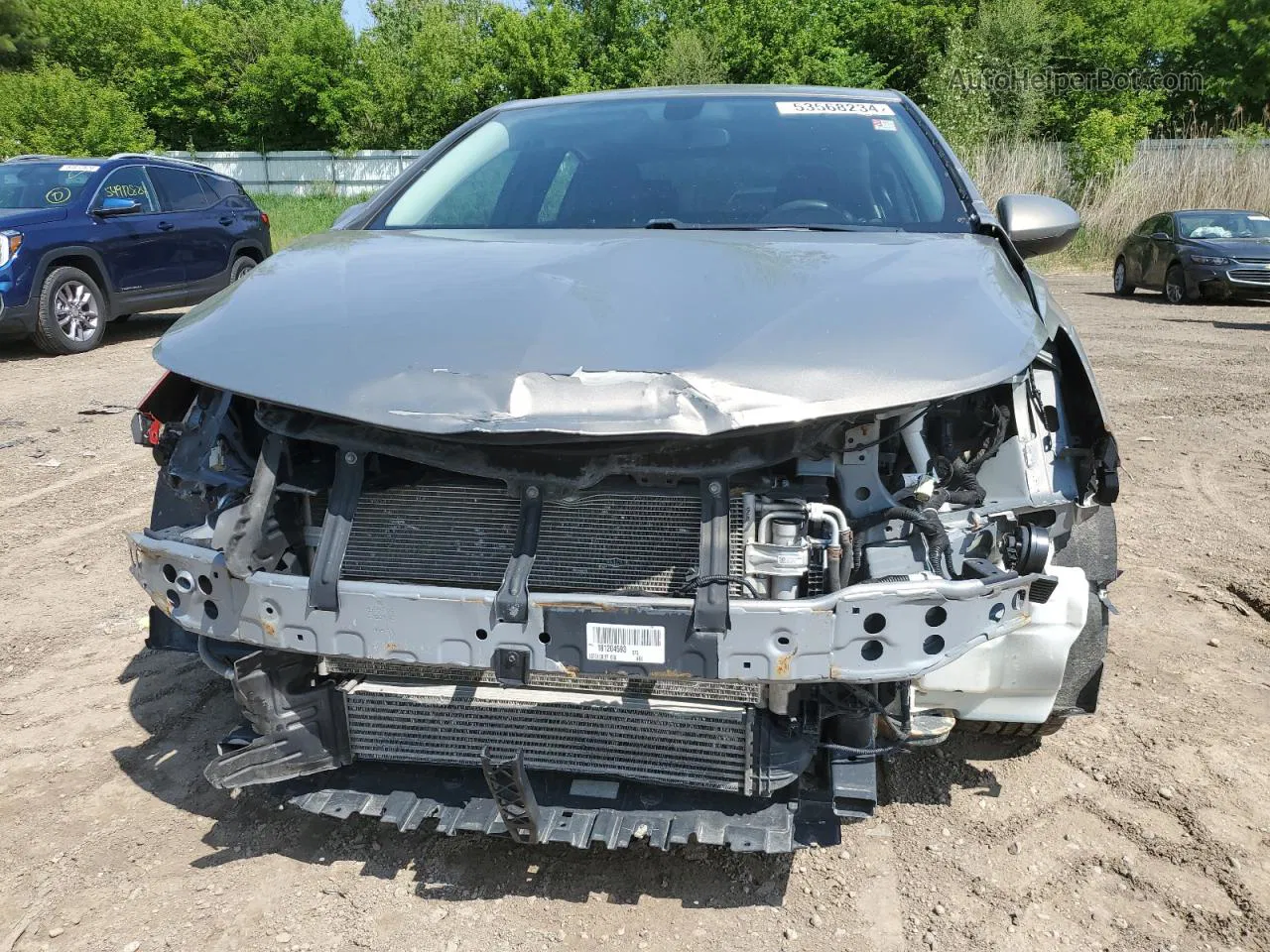 2018 Chevrolet Cruze Lt Gray vin: 1G1BE5SM5J7204382