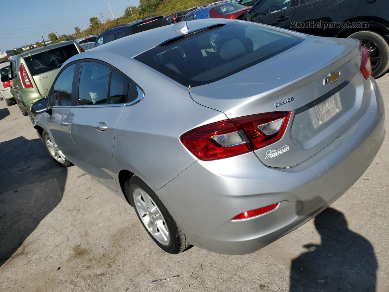 2018 Chevrolet Cruze Lt Silver vin: 1G1BE5SM5J7236507