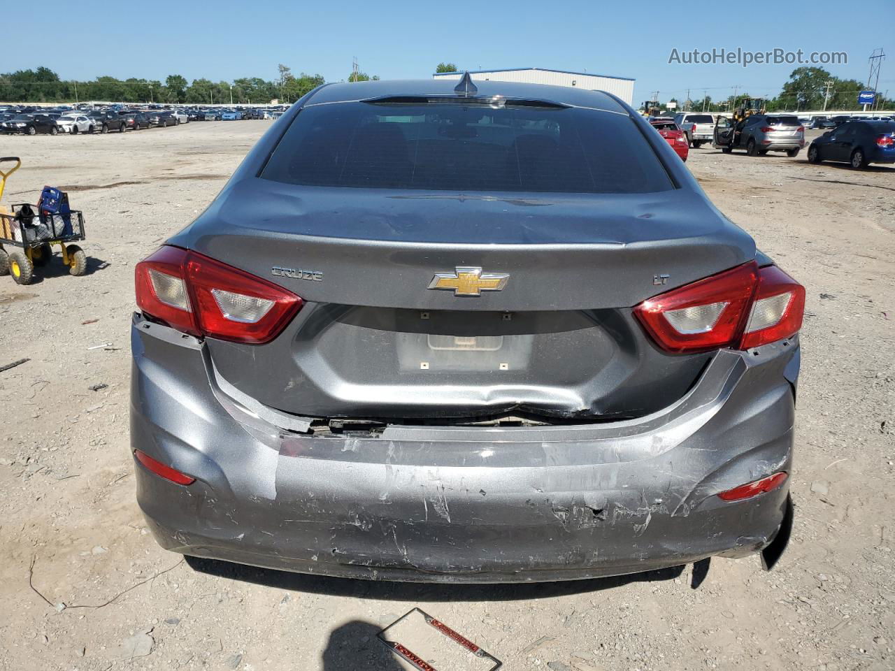 2018 Chevrolet Cruze Lt Silver vin: 1G1BE5SM5J7240668