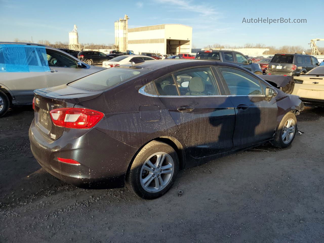 2016 Chevrolet Cruze Lt Black vin: 1G1BE5SM6G7243877