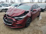 2016 Chevrolet Cruze Lt Maroon vin: 1G1BE5SM6G7262347