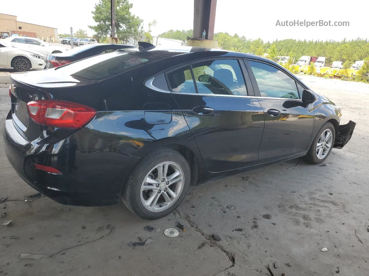 2016 Chevrolet Cruze Lt Черный vin: 1G1BE5SM6G7273204