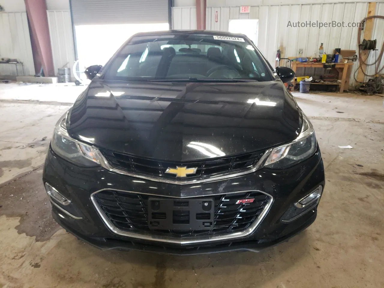 2016 Chevrolet Cruze Lt Черный vin: 1G1BE5SM6G7322367