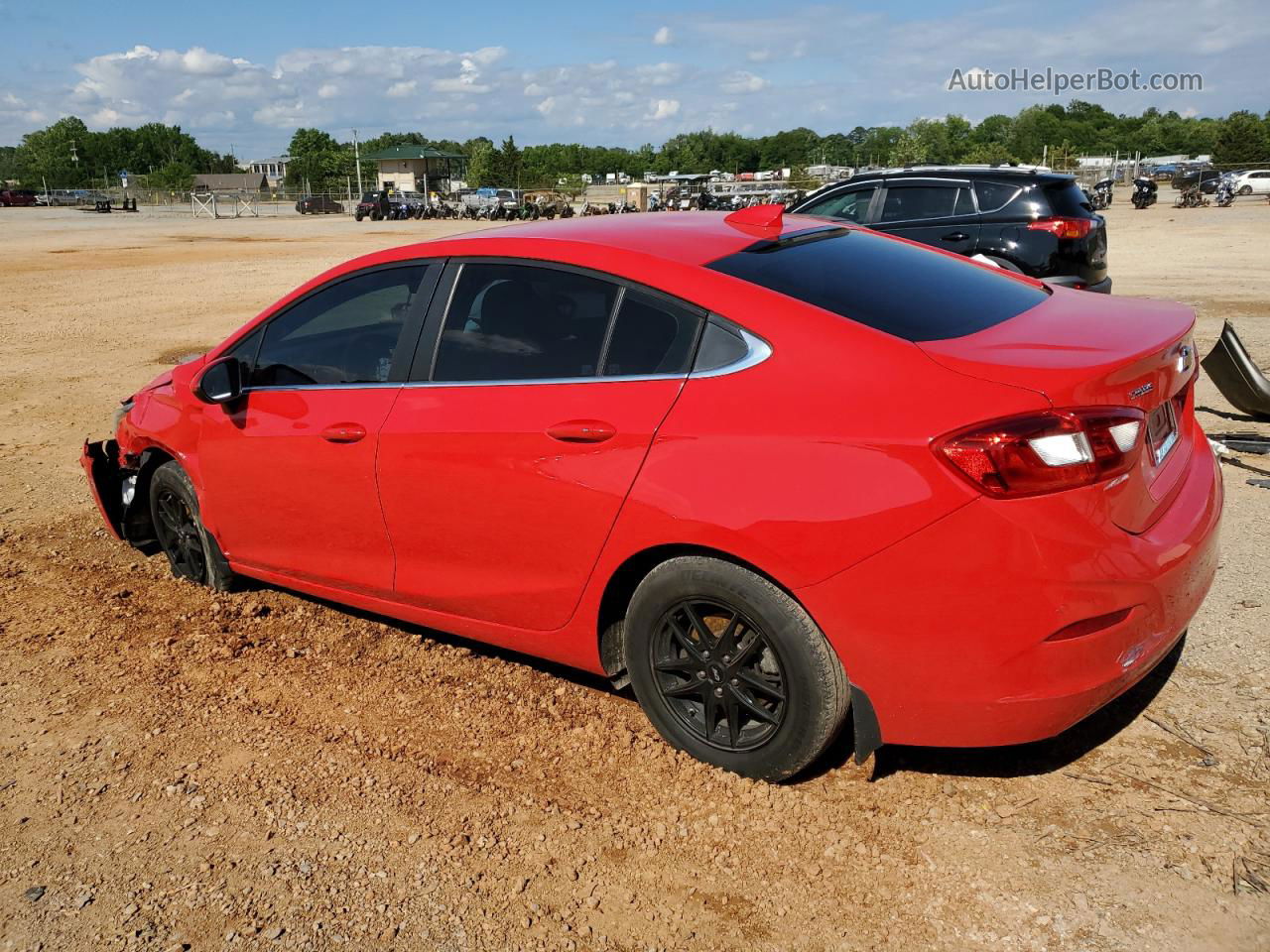 2016 Chevrolet Cruze Lt Red vin: 1G1BE5SM6G7323485