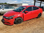 2016 Chevrolet Cruze Lt Red vin: 1G1BE5SM6G7323485