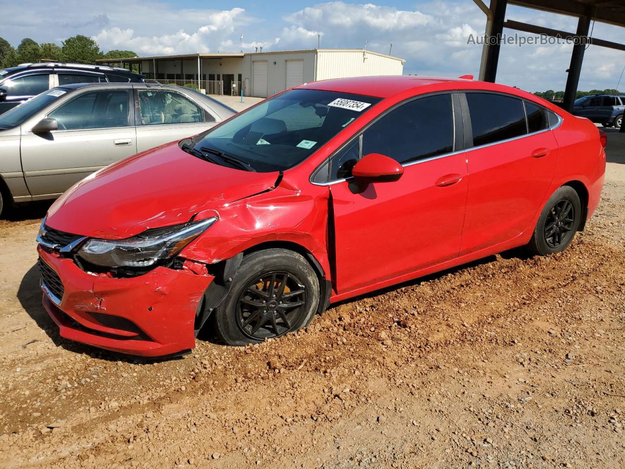 2016 Chevrolet Cruze Lt Красный vin: 1G1BE5SM6G7323485