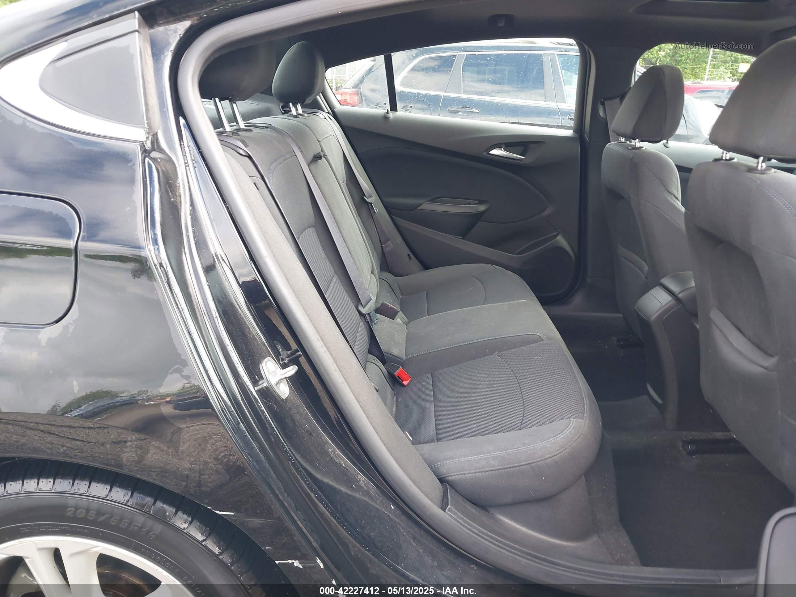 2016 Chevrolet Cruze Lt Auto Black vin: 1G1BE5SM6G7324040