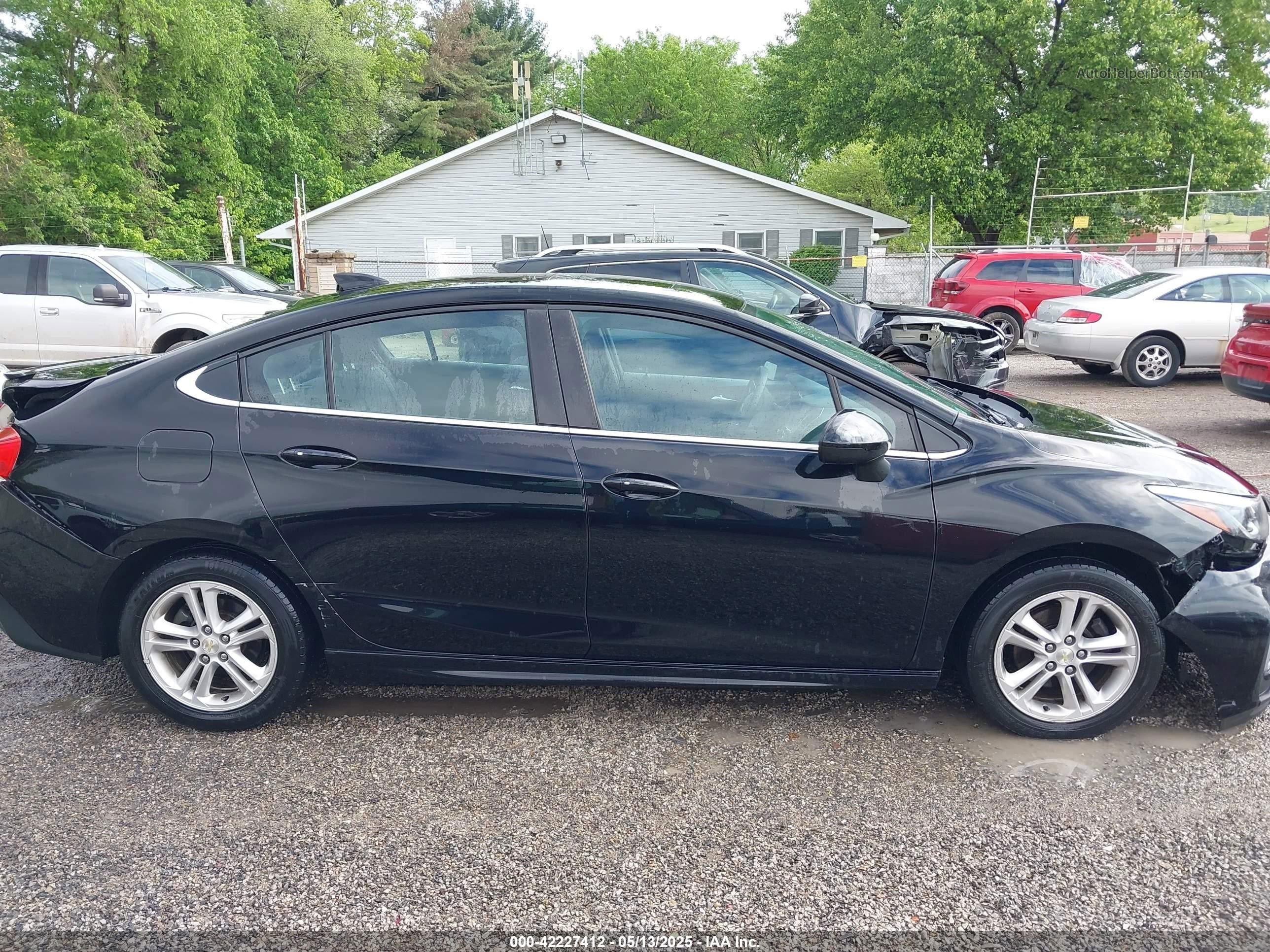 2016 Chevrolet Cruze Lt Auto Black vin: 1G1BE5SM6G7324040