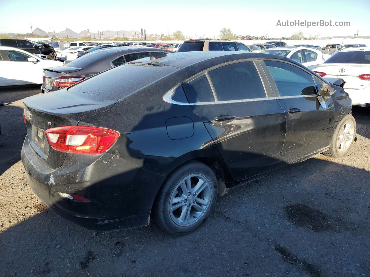 2017 Chevrolet Cruze Lt Black vin: 1G1BE5SM6H7104852