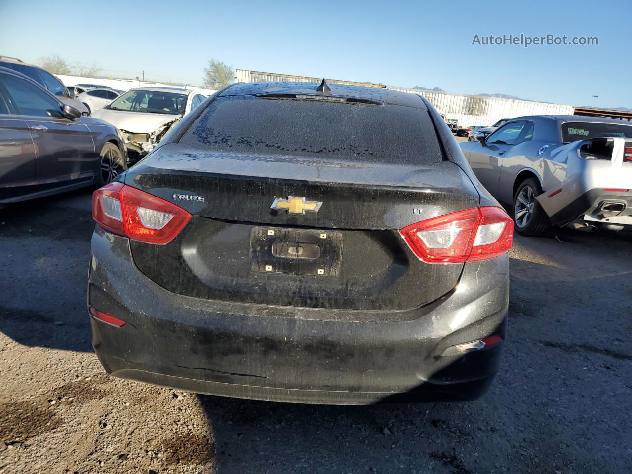 2017 Chevrolet Cruze Lt Black vin: 1G1BE5SM6H7104852