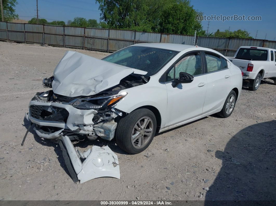 2017 Chevrolet Cruze Lt Auto White vin: 1G1BE5SM6H7132697