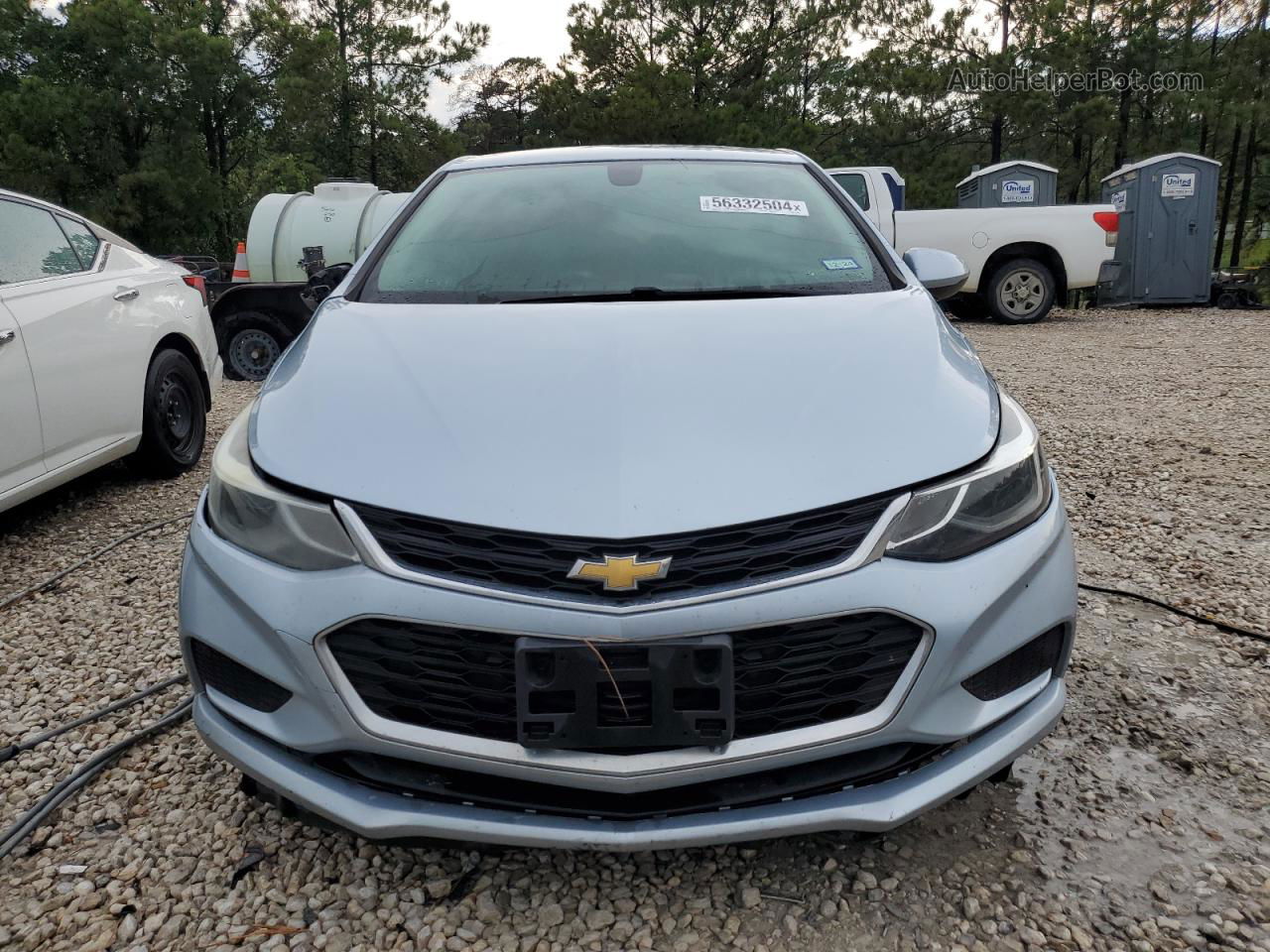 2017 Chevrolet Cruze Lt Синий vin: 1G1BE5SM6H7162640